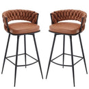 BV Bar Height Bar Stools Set of 2, 30 inch Seat Height Bar Stools, 180° Swivel - Like New