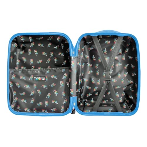 TUCCI ITALY KIDS ZOOLAND CARRY ON KIDS SUITCASE - MULTICOLOR - Like New