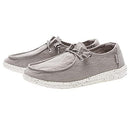 HEY DUDE WENDY SLIP-ON WOMEN'S SIZE 8 121413000 - GRAY - Brand New