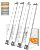 GOODEA 17.5" UNDER CABINET LIGHTING 4500MAH RECHARGEABLE LIGHT, 4 PACK - SILVER - Like New