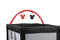 DISNEY BABY 3D ULTRA PLAY YARD WITH BASSINET BAGER PEEKING MICKEY BLACK - Like New