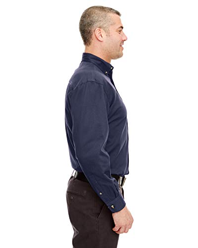8960C ULTRACLUB CYPRESS LONG-SLEEVE TWILL WITH POCKET 3XL - SIZE 3XL - NAVY - Like New