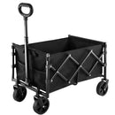 WSICSE 200LBS COLLAPSIBLE WAGON SMALL WAGONS FOLDABLE LIGHTWEIGHT - BLACK - Like New