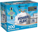 Member's Mark 13 gallon Tall Kitchen Bags Longer Bag, 200Count Pack of 1 - Brand New