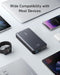 ANKER POWER BANK, 24,000MAH PORTABLE CHARGER 65W BATTERY PACK (POWERCORE 24K) - Like New