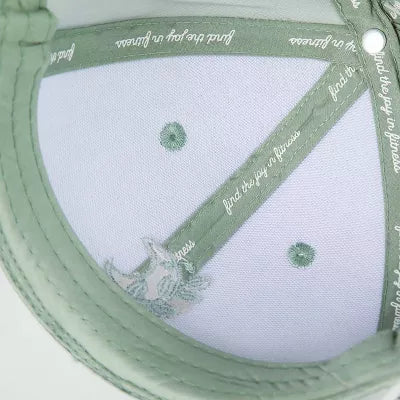 BLOGILATES WOMEN'S PONY TAIL CAP - PALE GREEN - Brand New