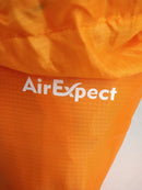 AIREXPECT CAMPING SLEEPING PAD W BUILT-IN PUMP PACKABLE MAT - ORANGE - Like New