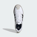 ID6285 ADIDAS WOMEN’S VL COURT 3.0 SNEAKER WHITE/BLACK/GRAY SIZE MEN 9.5 - Like New