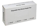 GENERIC POWDER FREE LATEX FREE DISPOSABLE VINYL GLOVES SIZE LARGE - CLEAR - Brand New
