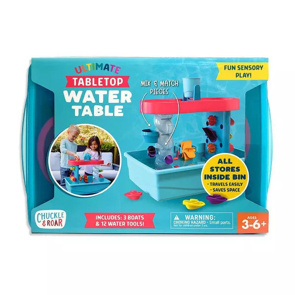 CHUCKLE & ROAR TABLETOP WATER TABLE - MULTI - Like New