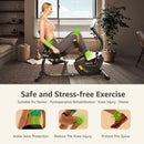 JEEKEE Recumbent Exercise Bike Magnetic Cycling Home Workout JKRB-US01 - BLACK - Like New