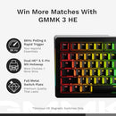 GLORIOUS GAMING GMMK 3 RAPID TRIGGER KEYBOARD HALL EFFECT 8K HOTSWAP - BLACK - Like New