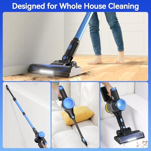 UML0 N8 CORDLESS VACUUM CLEANER, LIGHTWEIGHT STICK VACUUM WITH POWERFUL SUCTION - Like New