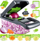MAIPOR VEGETABLE CHOPPER PRO ONION CHOPPER MULTIFUNCTIONAL 13 IN 1 FOOD CHOPPER - Like New