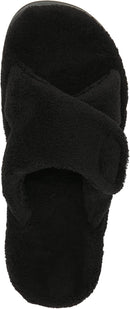 VIONIC WOMEN'S RELAX HOUSE SLIPPER - SIZE: WOMEN 10 (AU/UK W8) (EU W42) - BLACK - Like New