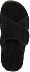 VIONIC WOMEN'S RELAX HOUSE SLIPPER - SIZE: WOMEN 10 (AU/UK W8) (EU W42) - BLACK - Like New