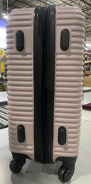 KENSIE WOMEN'S HILLSBORO LUGGAGE & TRAVEL BAGS SET (25", 20") - BURNISHED LILAC - Like New