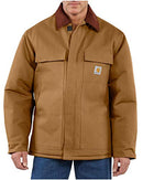 0C0003 Carhartt Men's LOOSE FIT DUCK INSULATED C003 Coat MEN 3XL Brown - Brand New