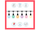 WiZ Connected 48ft/15M Outdoor WiFi Color String Lights, 16 Million Colors,