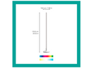 WiZ Connected Rune Floor Lamp, Smart 2.5Ghz Wi-Fi with Dual Color Zones, 16