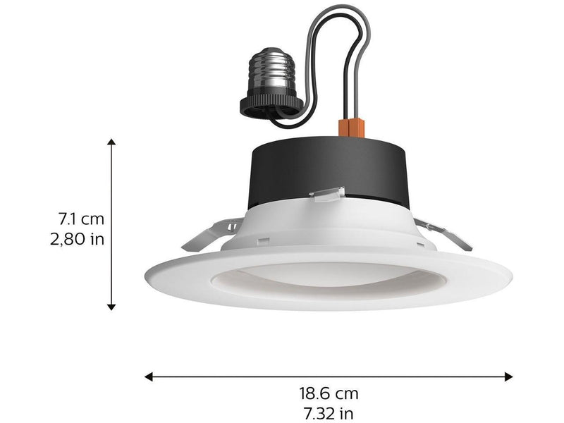 Philips - Hue White and Color Ambiance Bluetooth 5/6" High Lumen Recessed