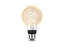 Philips Hue 571141 Dimmable Warm White Vintage Smart G25 Edison Bulb