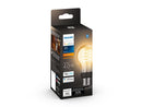 Philips Hue 571109 Dimmable Warm White Vintage Smart A19 Edison Bulb