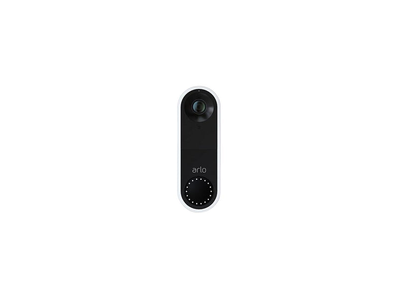 Arlo Essential Wired Video Doorbell - HD Video, 180° View, Night Vision