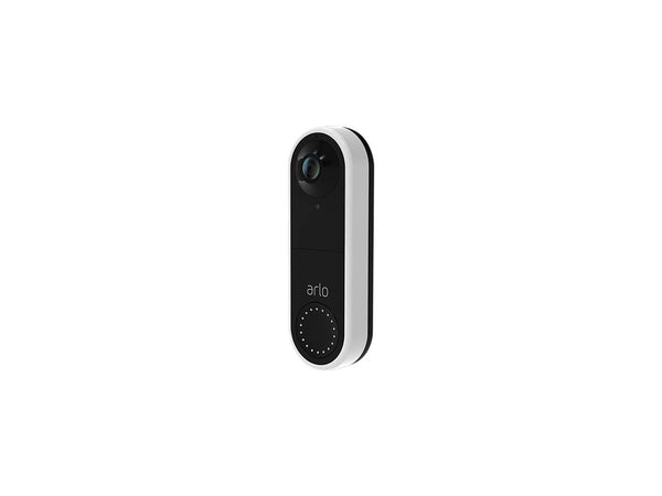 Arlo Essential Wired Video Doorbell - HD Video, 180° View, Night Vision