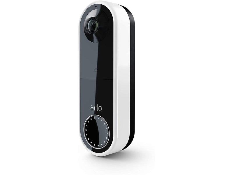 Arlo Essential Wire-Free Video Doorbell - HD Video, 180° View, Night Vision, 2