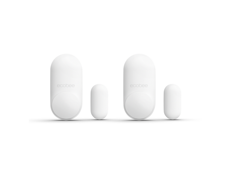 Ecobee SmartSensor for Doors and Windows 2-Pack, White EB-DWSHM2PK-01