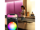 Philips Hue Bluetooth Smart Lightstrip Plus 2m/6ft Base Kit with Plug, (Voice