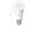 Philips Hue Smart 75W A19 LED Bulb - Soft Warm White Light - 2 Pack - 1100LM -