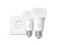 Philips Hue 563080 Starter Kit, E26 10.5W A19 Bluetooth 2-pack Smart Bulb