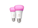 Philips Hue 563361 10.5W A19 E26 Bluetooth Smart Bulb, 2-pack