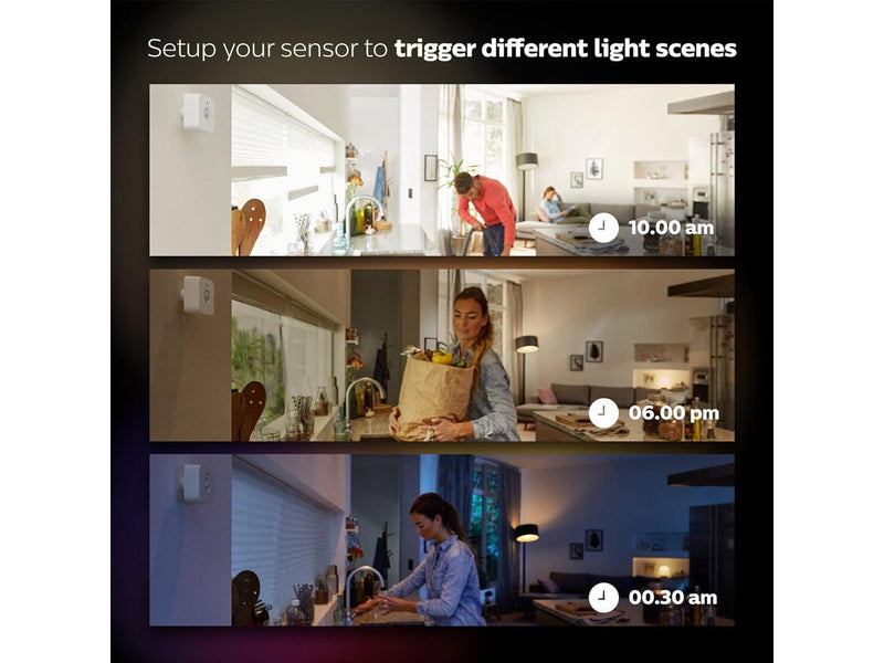 Philips Hue Motion Sensor - Exclusively for Philips Hue Smart Lights - Requires