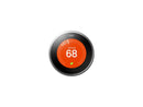 Nest Learning Thermostat - 3rd Generation, Stainless Steel