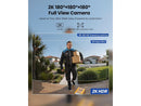 Lockin Veno Pro Palm Vein Video Smart Lock with 2K 180° Camera, Fingerprint