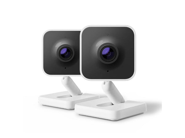 Roku Indoor Camera, 1080p HD video & color night vision, Wired Camera, White,