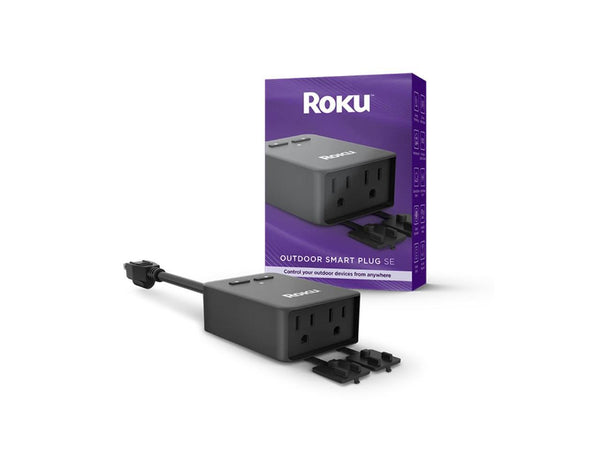 Roku Outdoor Smart Plug SE, Weather resistant