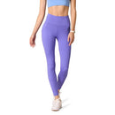 AMAZON ESSENTIALS WOMEN HIGH WAISTED ACTIVE SCULPT FULL LEG LEGGINGS, PURPLE XLG - Brand New