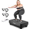 POWET VIBRATION PLATE EXERCISE MACHINE WEIGHT WOUKOUT LYMPHATIC DRAINAGE - Like New