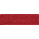 RUBBERMAID COMMERCIAL ADAPTABLE MICROFIBER FLAT MOP PADS 12 PADS - RED - Brand New