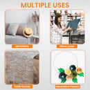 MAJESTIC GIFTWARE MADISON FABRIC BY THE YARD - 4 YARD - ARUBA/BLACK - Like New