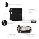BAGGALLINI SECURTEX ANTI-THEFT CROSSBODY SMALL 8.25"W X 8.25"H BLACK - Brand New