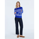 FREE ASSEMBLY WOMEN'S CROPPED STRAIGHT JEANS, 28” INSEAM - L - DARK INDIGO WASH - Brand New