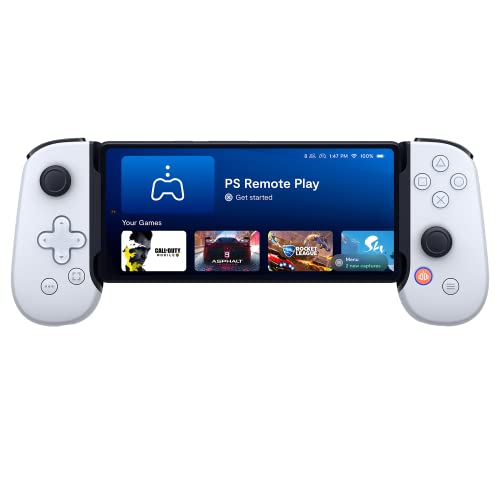 BACKBONE ONE MOBILE GAMING CONTROLLER - WHITE - Like New