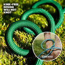HYRDOSTEEL HEAVY DUTY ULTRA PERFORMANCE STEEL GARDEN HOSE SIZE 50FT - GREEN - Brand New