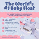 Mambo Baby Innovative Explorer Baby Floaties Angel B503-148-W-Z - BLUE - Brand New