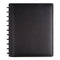 TUL CUSTOM NOTE-TAKING SYSTEM DISCBOUND NOTEBOOK LETTER SIZE LEATHER COVER BLACK - Brand New